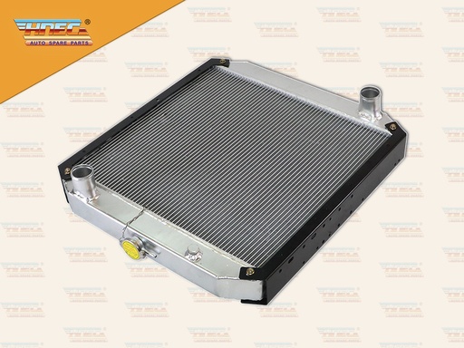[0310-0146] หม้อน้ำ HN JO5E FC9J 155 175แรง มิเนียม ฝาหม้อน้ำอยู่กลาง ท่อน้ำบน R ล่าง L มีขา HNEC 16090-6060