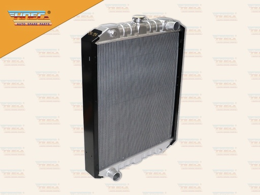 [0310-0148] หม้อน้ำ HN JO8C FM2K 245 260 แรง มิเนียม ฝาหม้อน้ำอยู่กลาง ท่อน้ำ บน R ล่าง L มีขา HNEC 16090-6790