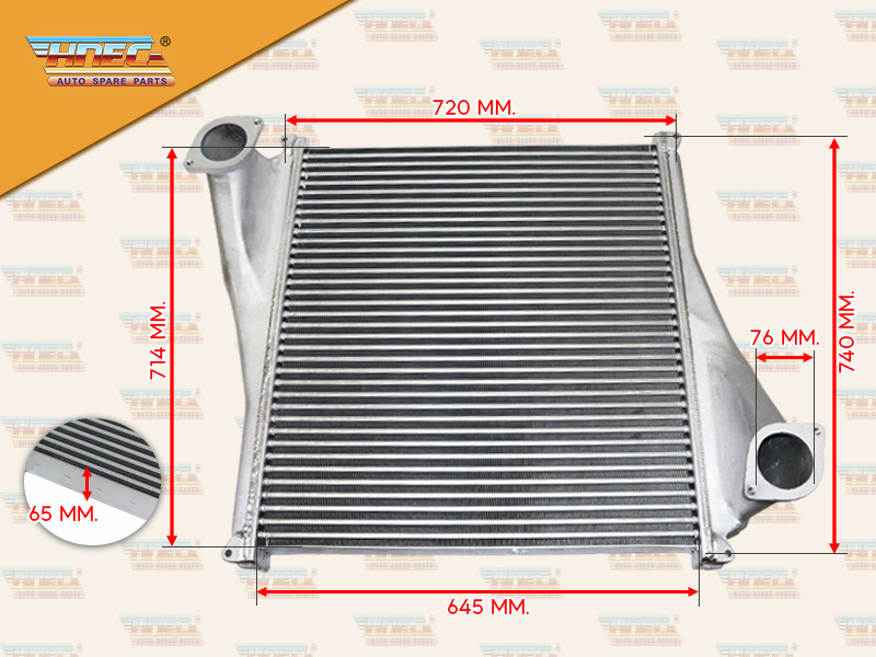 อินเตอร์คลูเลอร์ HN โปรเฟียร์ K13C 390-560 แรง ท่อหน้าแปลน HNEC