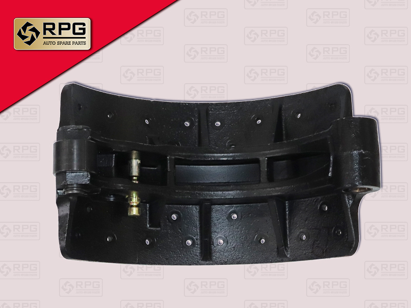 ก้ามเบรคหลัง HN ZM 8" เหล็กหล่อ เบรคแห้ง เบรคลม NO.ผ้า 24รู RPG 47431-1240