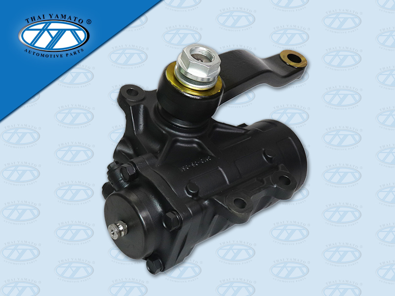 กระปุกพวงมาลัย HN MEGA VICTOR P11C 2 รูน้ำมันเฉียง คานเดี่ยว+ขาไก่ RHD YAMATO