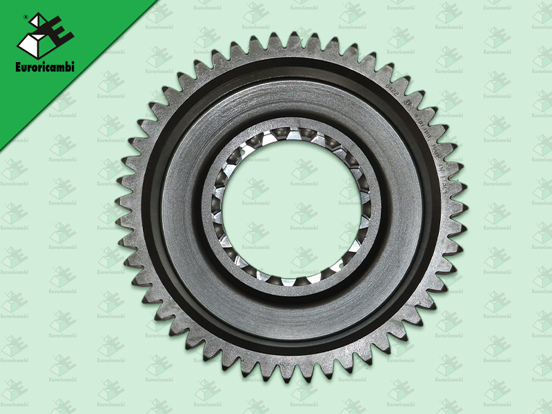 เฟืองโลว์อิตั้น เฟืองตรง 52ฟัน 18เม็ด มีแหวนในตัว 225*46MM