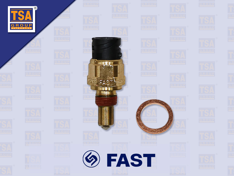 สวิตช์ไฟฝาเกียร์เล็ก สีดำ เกลียวสั้น FAST 9JS200T 9JS119T-B 12JS200TA 6DS100TA