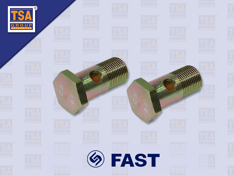 น๊อตยึดแผ่นเหล็กข้างเกียร์ FAST 9JS200T 9JS119T-B 12JS200TA JS150TA-1708092B-1 1ชุด= 2ตัว