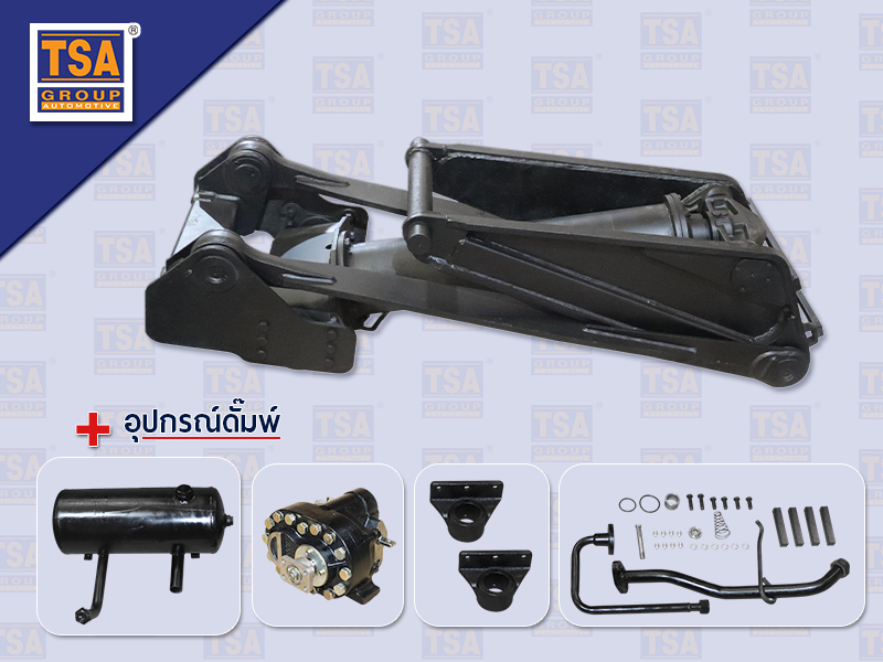 ดั๊มพ์ 12TON 183*90MM + ปั๊มดั๊มพ์ 1405A TSA