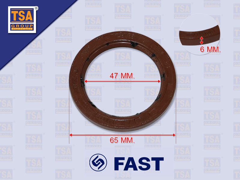 ซีลในรูตีต๋า FAST 6DS100TA F91410 65*47*6MM