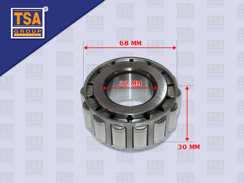 ลูกปืนปลายราวบน ลูกปืนในรู FS FN527 627 68*32*30MM NTN