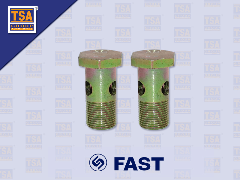 น๊อตยึดแผ่นเหล็กข้างเกียร์ FAST 9JS200T 9JS119T-B 12JS200TA JS150TA-1708092B-1 1ชุด= 2ตัว