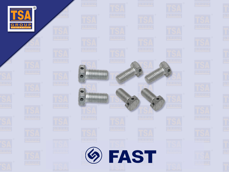 น๊อตยึดแผ่นล็อคลูกปืนเฟืองไฮ FAST 9JS200T 9JS119T-B 12JS200TA 1ชุด = 6ตัว