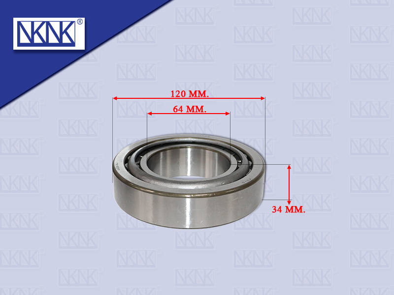 ลูกปืนล้อหลัง ตับนอก IS SBR 32213 120*64*34MM NKN