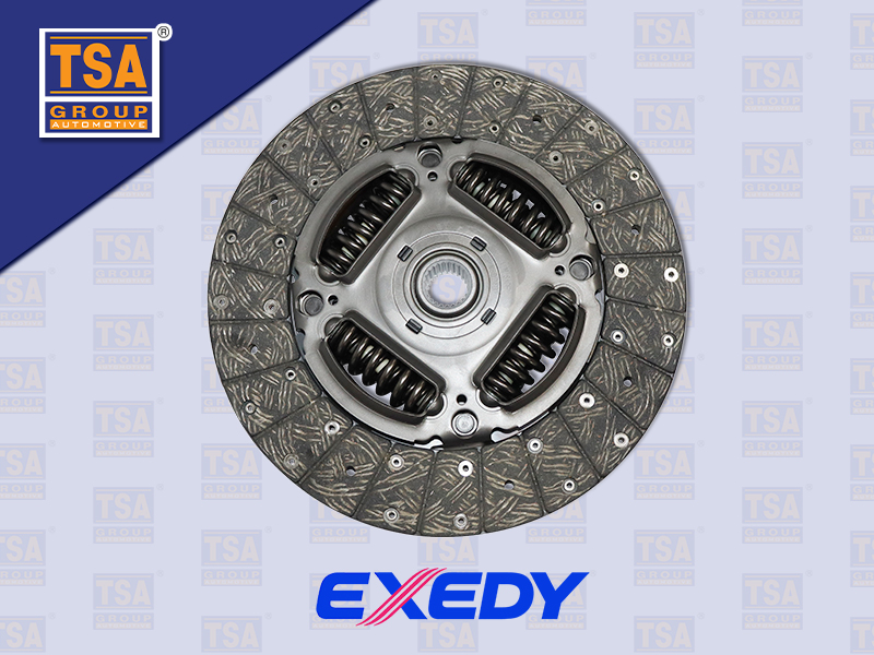 แผ่นคลัช NS NAVARA NP300 D23 YD25 11" 24ร่อง ไม่ทองแดง S-NSD210 EXEDY 
