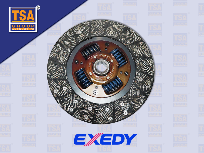 แผ่นคลัช FORD RANGER / MD FIGHTER 2.5L WLT TURBO 10" 23ร่อง ไม่ทองแดง S-MZD040S EXEDY
