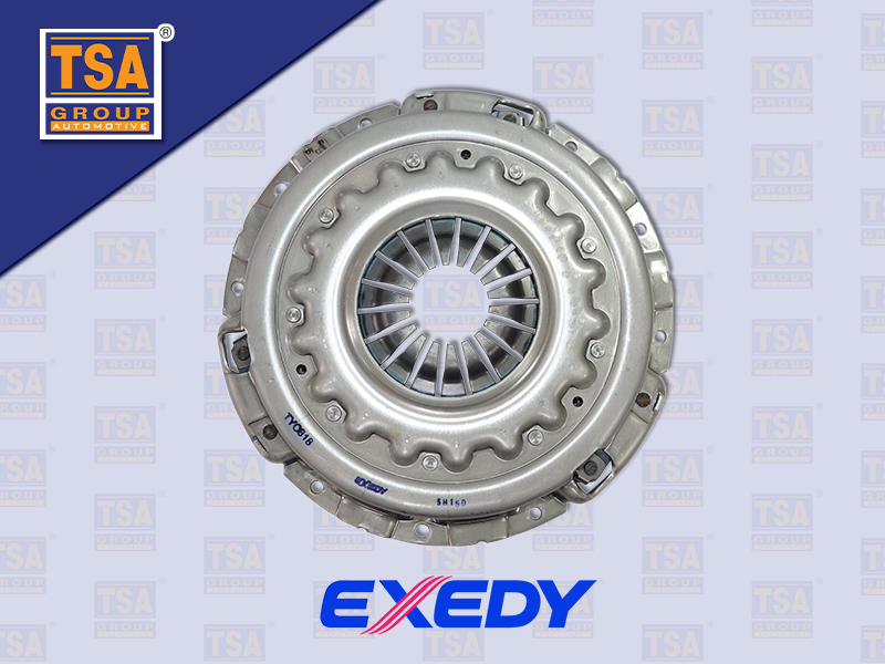 จานกดคลัช TY REVO 2.4L 2.8L 1GD 2GD 6 เกียร์ 2W 4W ตัวสูง COMMUTER 2.8Y 2019 11" S-TYC818 EXEDY
