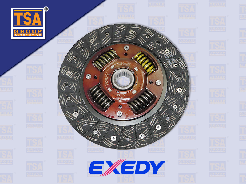 แผ่นคลัช MS CYCLONE STRADA L200 4D55 4D56 4M40 9" ไม่ทองแดง S-MBD022U EXEDY