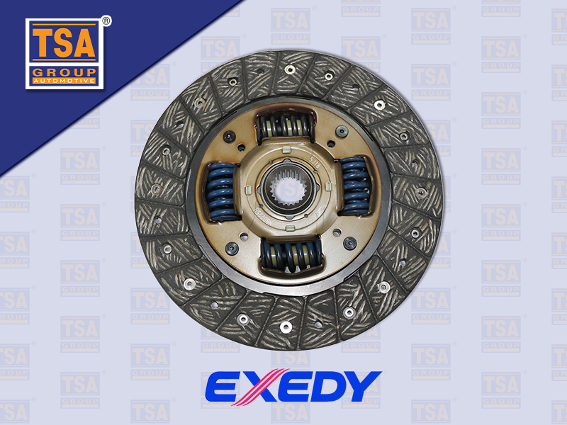 แผ่นคลัช MS TRITON 4D56 ตัวเตี้ย 9" ไม่ทองแดง MBD225U EXEDY
