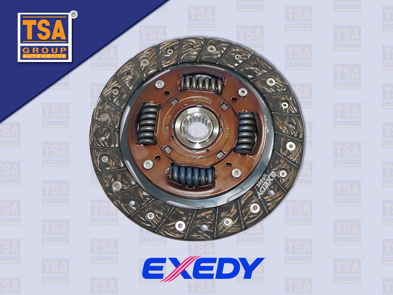 แผ่นคลัช HD JAZZ CITY GD GE 7.5 " ไม่ทองแดง S-HCD039U EXEDY