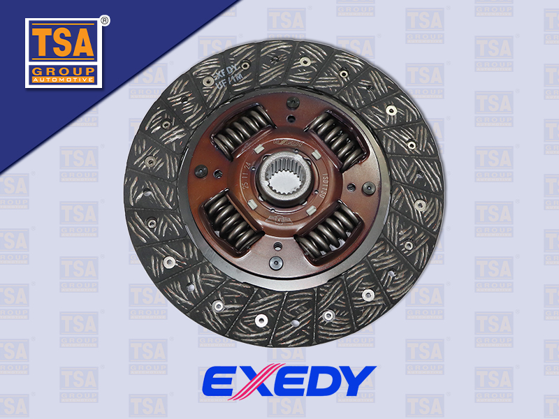 แผ่นคลัช IS TFR 2.5L (4ZC,4JA1) 9" 24ร่อง ไม่ทองแดง S-ISD113U EXEDY