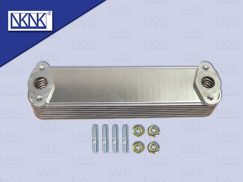 ไส้ออยคลูเลอร์ HN F18 HITEX195 HO7D HO7C 8ชั้น ขอบเหลี่ยม 267*62*47MM NKN