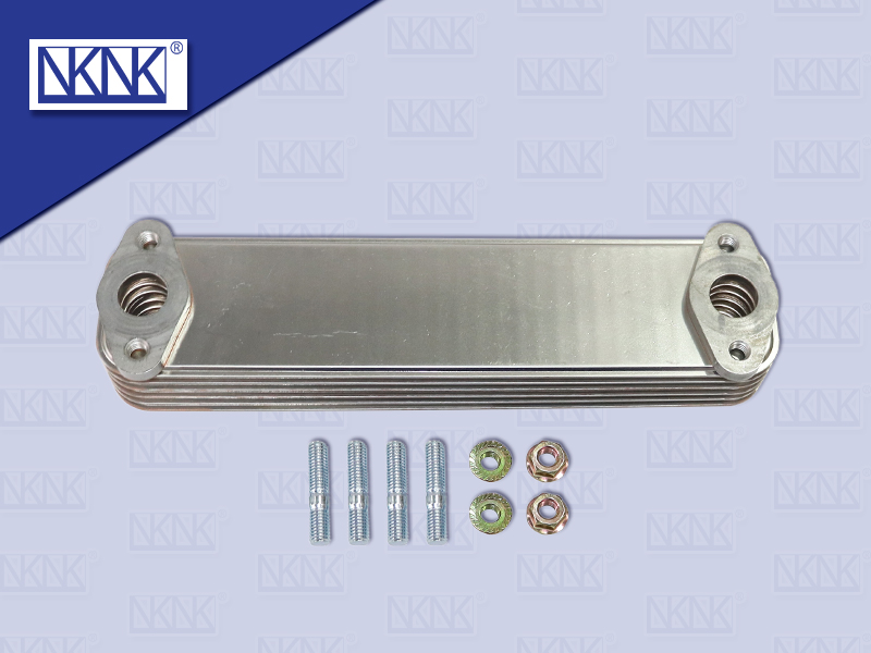 ไส้ออยคลูเลอร์ HN F18 HITEX195 HO7D HO7C 6ชั้น ขอบเหลี่ยม 267*62*35MM NKN