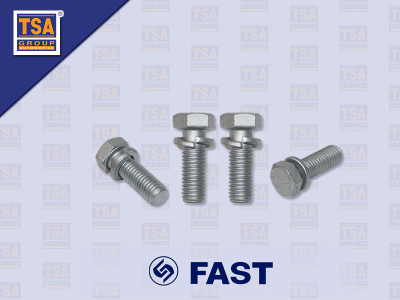 น๊อตขายึดก้ามปูคลัช FAST 9JS200T 9JS119T-B 12JS200TA 1ชุด=4ตัว