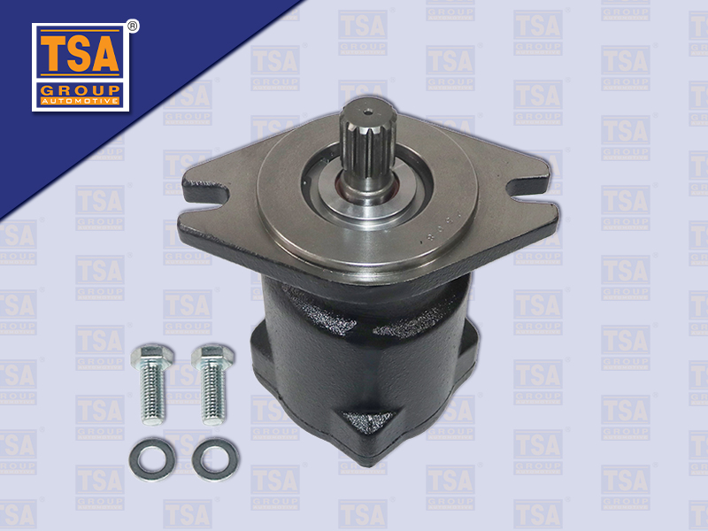 มอเตอร์สลิงหน้าแปลนใหญ่ UNIC รุ่นร่อง 13ฟัน หน้าแปลนเฉียง 101.6MM แรงดัน 280KGS ความเร็ว 3600รอบ TSA
