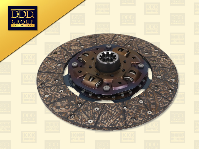 แผ่นคลัช IS 15" 10 ร่อง EURO3ไม่ทองแดง รู 44.5MM 380*240*10*44.5 DDD