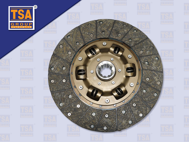 แผ่นคลัช IS 14" 10 ร่อง ( ไม่ทองแดง ) (TSA)