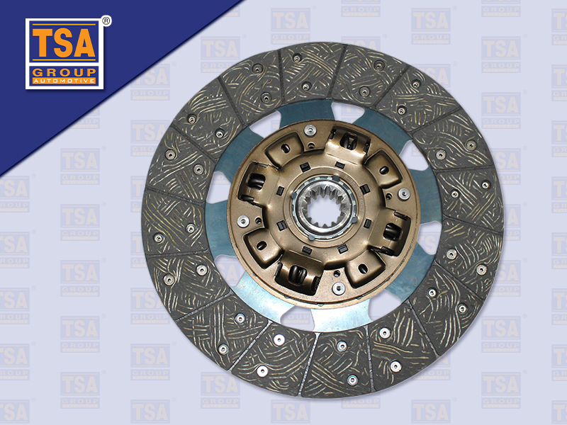 แผ่นคลัช IS FTR175 13''14 ร่อง EURO3(ไม่ทองแดง)TSA(325*210*35.2)