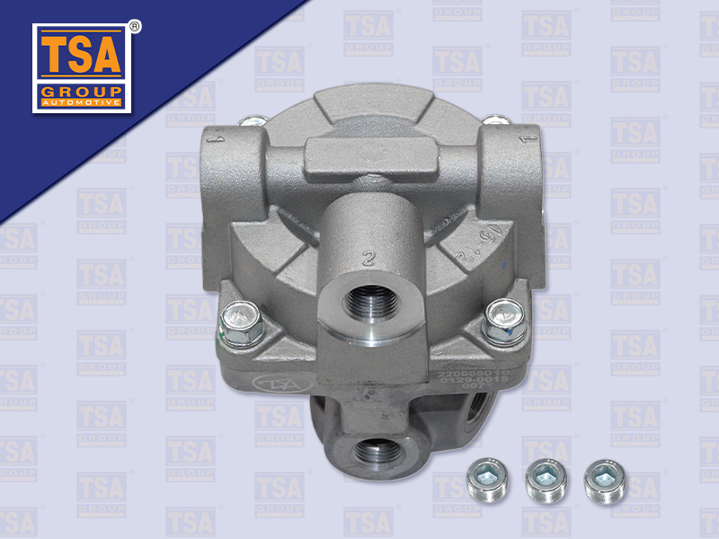 วาว์ลจ่ายลม CXZ รูลม 7 ทาง ขนาดรูลม 15 มิล (TSA)