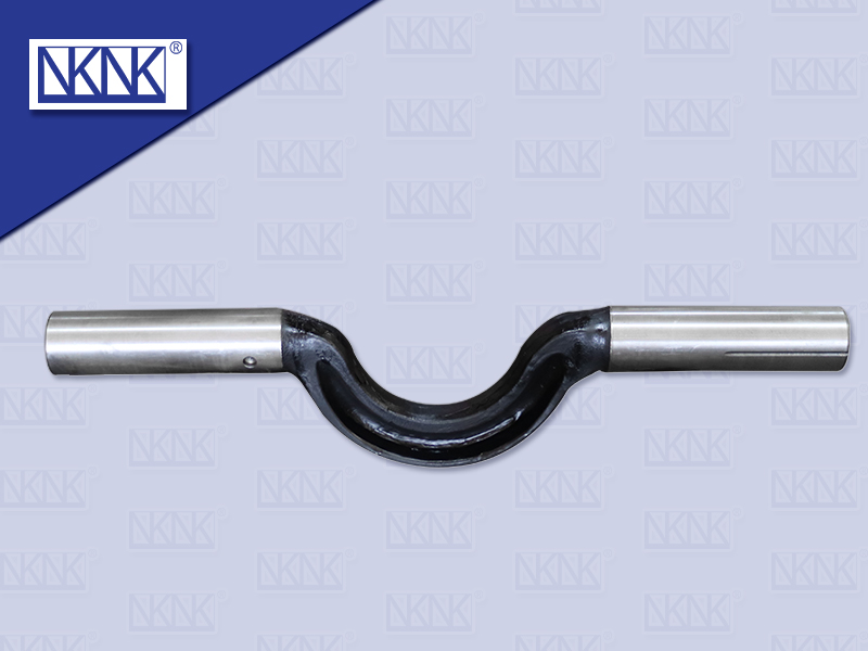 แกนเพลาโบว์กี้ NS 1200 MM ตัวงอ เหลี่ยม เว้า( CW430 )