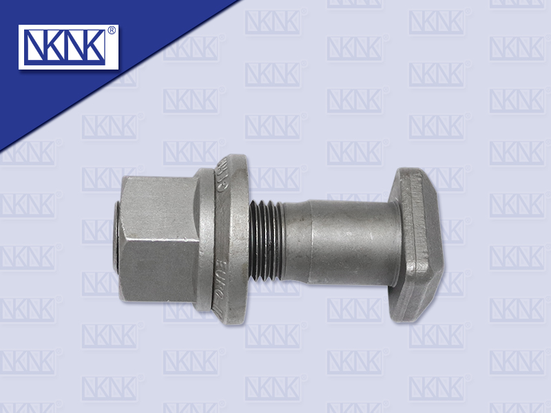 น๊อตล้อสแกนเนีย หัวเหลี่ยม บ่าเรียบ (หยาบ) (11*85*23MM)