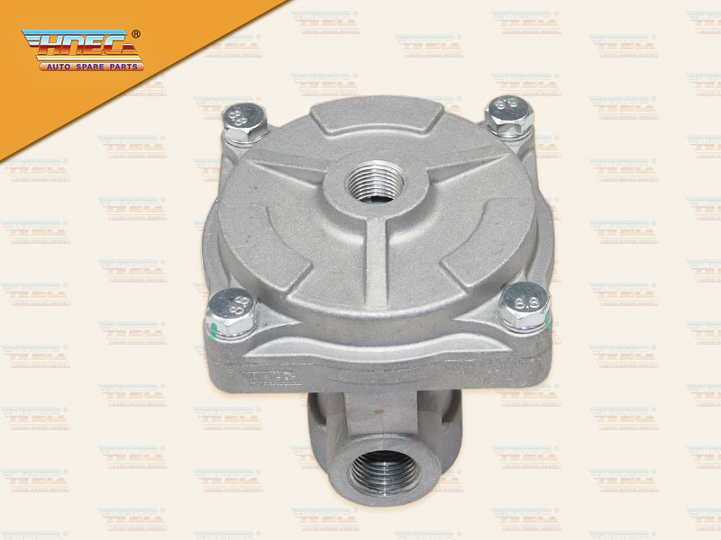 วาว์ลจ่ายลมตัวหลัง IS (DECA360) เหลี่ยม/ ฝาเรียบรูลมใหญ่ ขนาดรูลม 18 MM (3 รู) (HNEC)