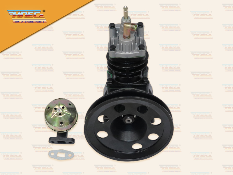 ปั้มลมแปลง 6 ล้อ (รุ่นสายพาน)+โปโล (HNEC)