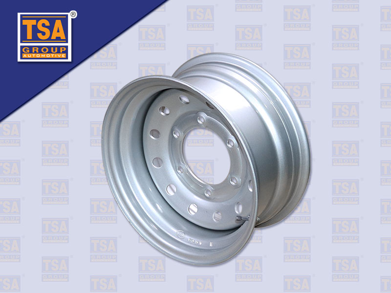 กะทะล้อ IS ELF แปลงเพลาลอย 7" 6 น๊อต