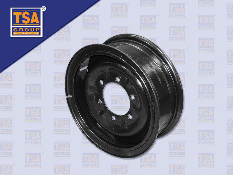 กะทะล้อ IS ELF ล้อเดี่ยว เพลาลอย ขอบ 16