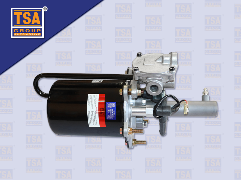 หม้อลมชิฟฟี่ลูกสั้น IS DECA320 FVM240 ท่อน้ำมันออกหลัง ข้างซ้าย ท่อลมกลาง (TSA)