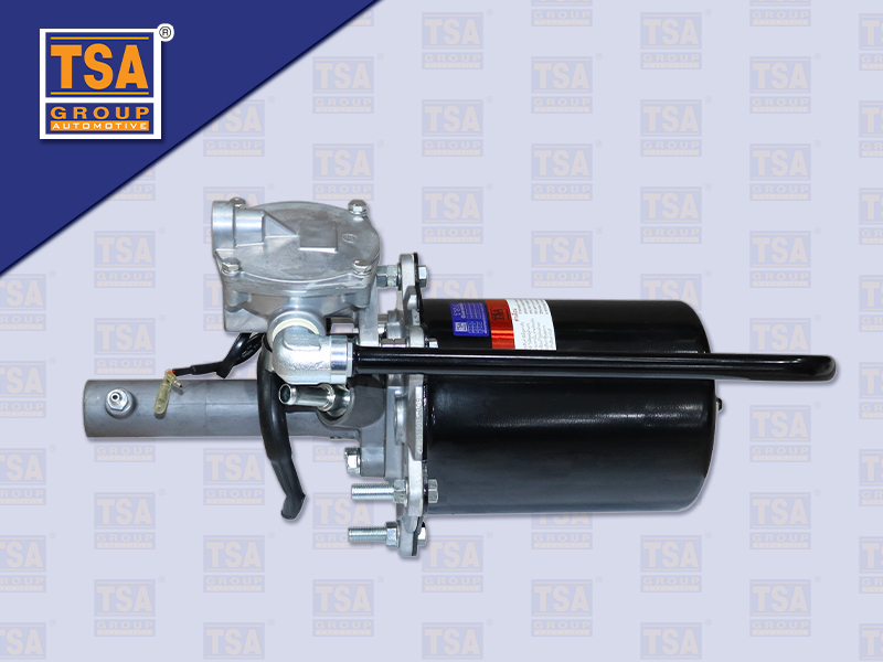 หม้อลมชิฟฟี่ลูกสั้น IS DECA270 ท่อน้ำมันซ้าย ท่อลมข้าง (TSA)