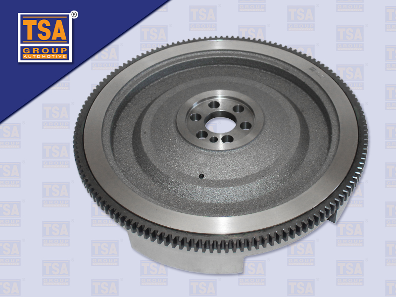 มู่เล่ย์หลัง IS 6BG1 14" เฟืองสูง 140 ฟัน 6 รูน๊อต