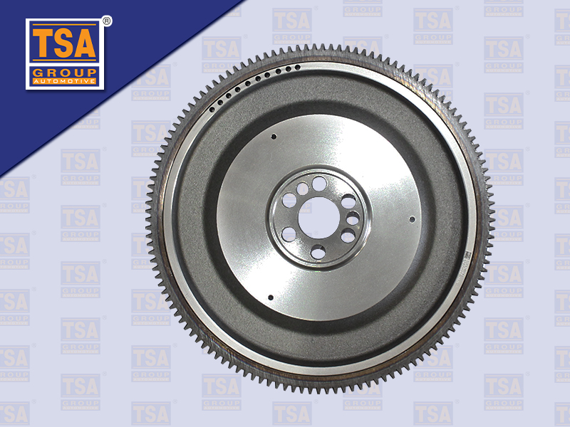 มู่เล่ย์หลัง MS 6D15T 6D16 FS 14" 129 ฟัน 6 รูน๊อต