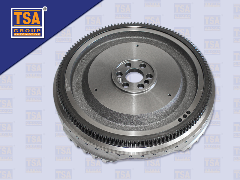 มู่เล่ย์หลัง MS 6M60 15" 129 ฟัน รูเซ็นเซอร์ 45 รู 6 รูน๊อต