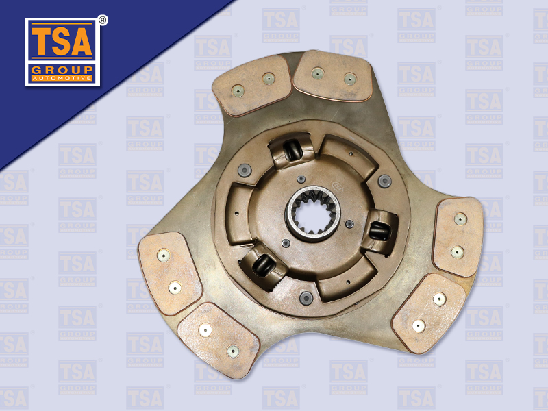 แผ่นคลัช FS 15" 14 ร่อง 627 แฉก คอ 60 MM (TSA)