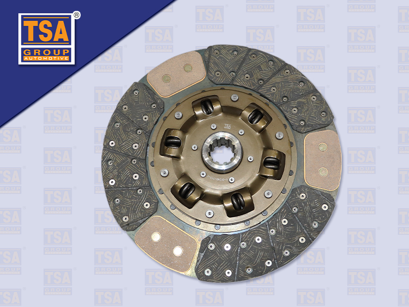 แผ่นคลัช IS 14" 10 ร่อง ทองแดง (TSA)
