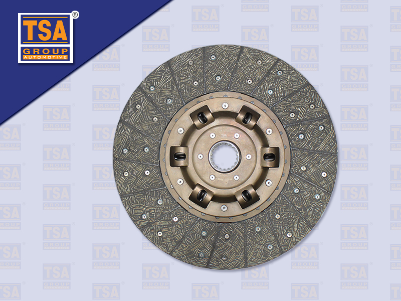 แผ่นคลัช NS 17'' 18 ร่อง ไม่ทองแดง ไม่แฉก (TSA)