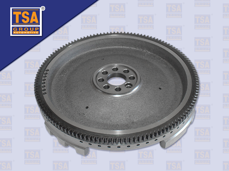 มู่เล่ย์หลัง HN JO5-TURBO อินเตอร์ 14" 129 ฟัน 8 รูน๊อต เซ็นเซอร์เว้นตรงขา