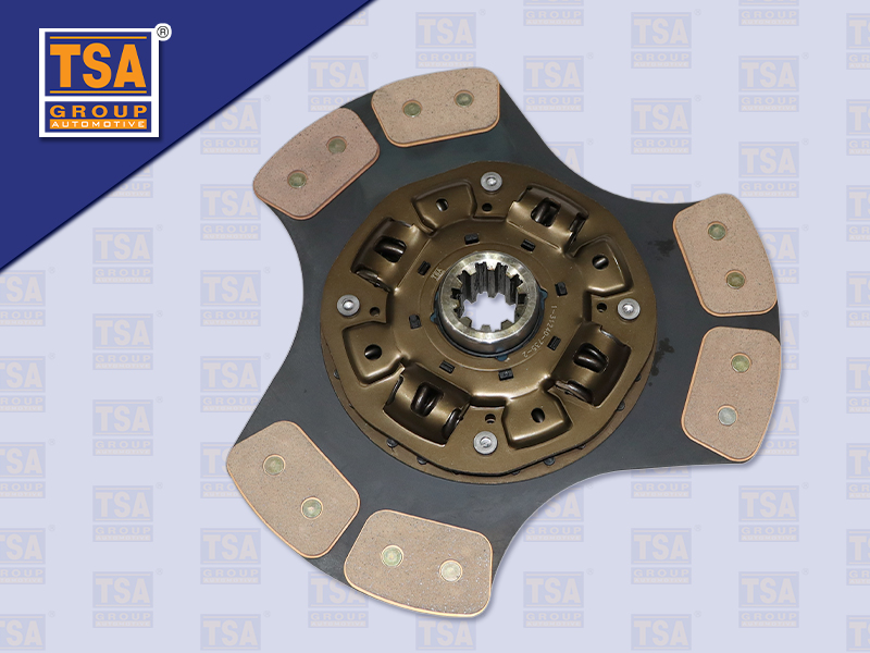 แผ่นคลัช IS DECA 15'' EURO3 แฉก (TSA)