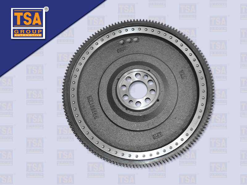 มู่เล่ย์หลัง MS 6M70 17'' คอมมอลเรล 143 ฟัน 8 น๊อต รูเซ็นเซอร์หลัง 58 รู