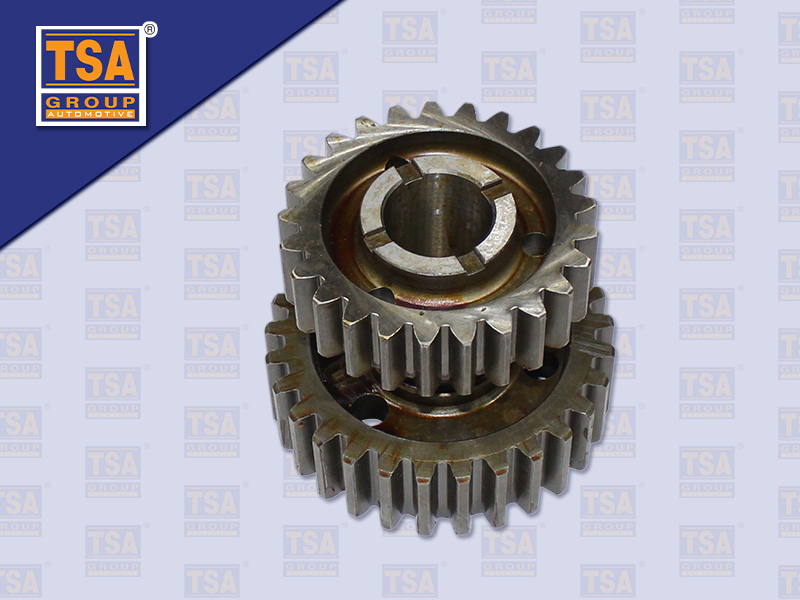 เฟืองเกียร์ถอยตัวล่าง 2 ชั้น MS FS 25/29 เฟืองตรง (จีน)