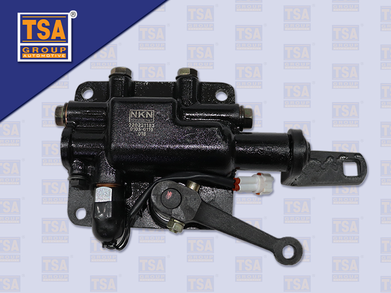 ฝาเกียร์เล็ก HN HO7D ขาเข้าเกียร์สั้น หัวลูกหมากเหลี่ยม