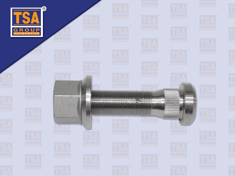 น๊อตล้อหลัง NS เควสเตอร์ UD370 สีเงิน ขวา (TSA)