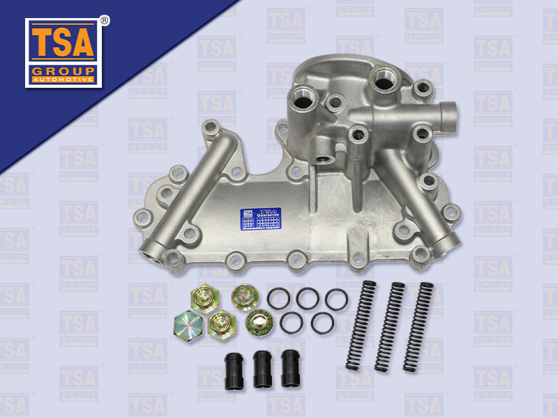 ฝาออยคลูเลอร์ HN WO4D รุ่นกรองเปลี่ยนไส้+ วาว์ล กรองกระดาษ (อย่างดี)